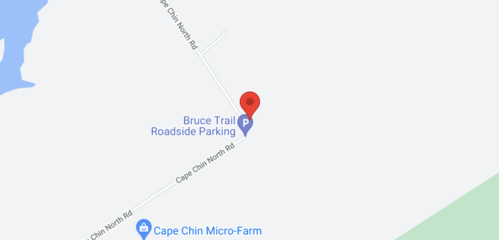 map of 388 CAPE CHIN ROAD N